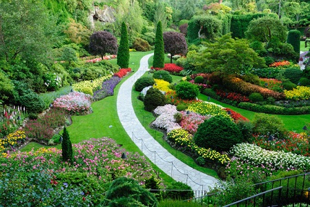 布查特花园 The Butchart Gardens