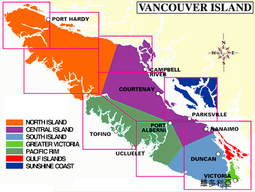 Vancouver Island Map